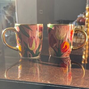 Floral Espresso Cups
